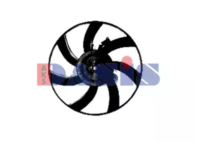 AKS DASIS 048560n -  Вентилятор, охлаждение двигателя